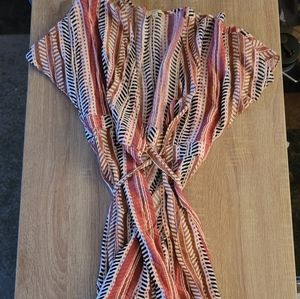 KORI america wrap dress size s